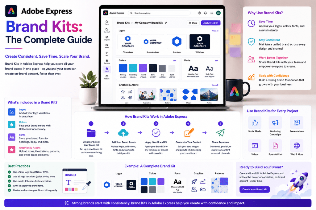Adobe Express Brand Kits - The Complete Guide