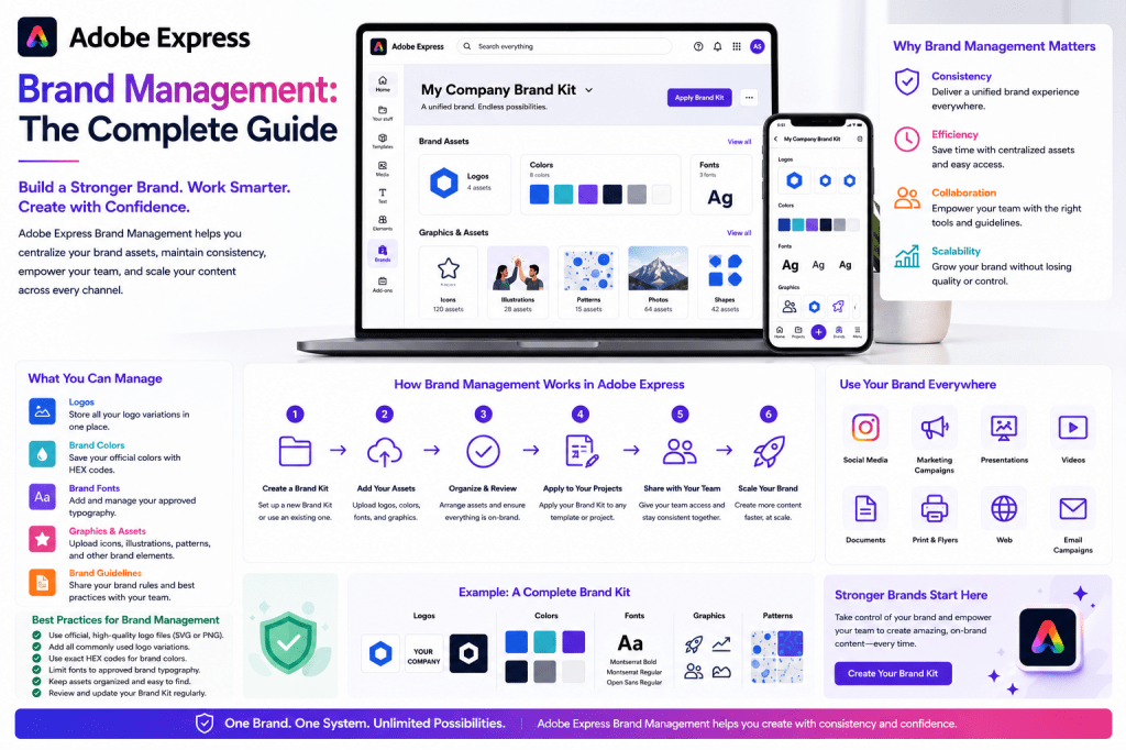 Adobe Express Brand Management - The Complete Guide