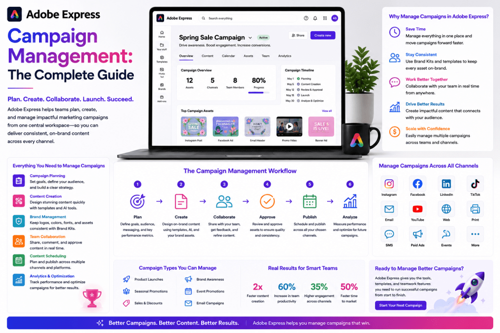 Adobe Express Campaign Management - The Complete Guide