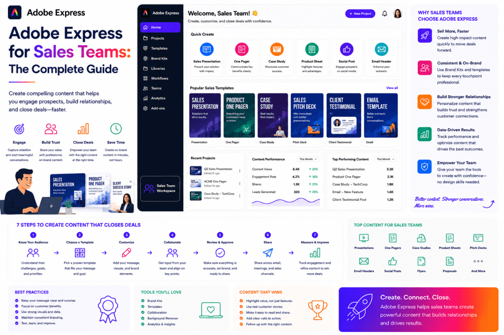 Adobe Express for Sales Teams - The Complete Guide